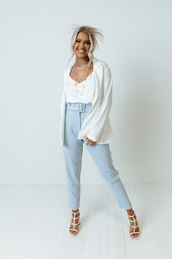 Comfort Calling High Waist Trousers