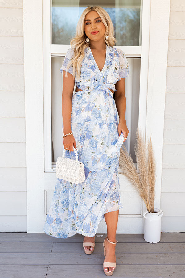 Sippin' And Seas Cut Out Maxi