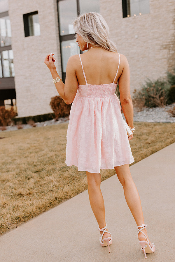 Breathtaking Beauty Babydoll Dress In Pink Breathtaking Beauty Babydoll Dress In Pink