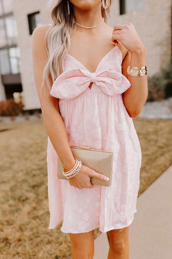 Pink Women's Babydoll Dresses - Clothing