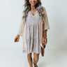 Coral Reef Cruise Knit Cardigan In Beige Image - 1