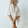 Coral Reef Cruise Knit Cardigan In Ivory Image - 1