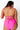 Sandy Seaside High Waist Bikini Bottom in Hot Pink Curves