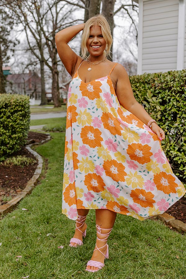 Sweet Georgia Peach Dress, Peach – Chic Soul