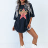 Howdy Star Vintage Graphic Oversized Tee Image - 1