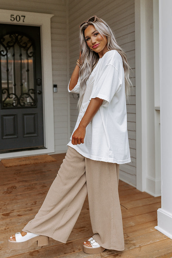 Free Bird Vintage Graphic Oversized Tee Image - 1
