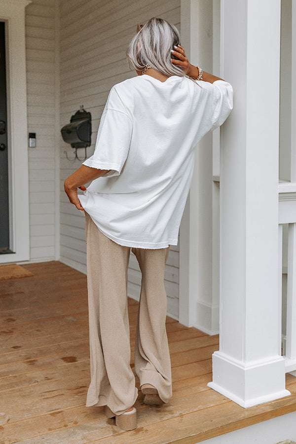 Free Bird Vintage Graphic Oversized Tee Image - 1
