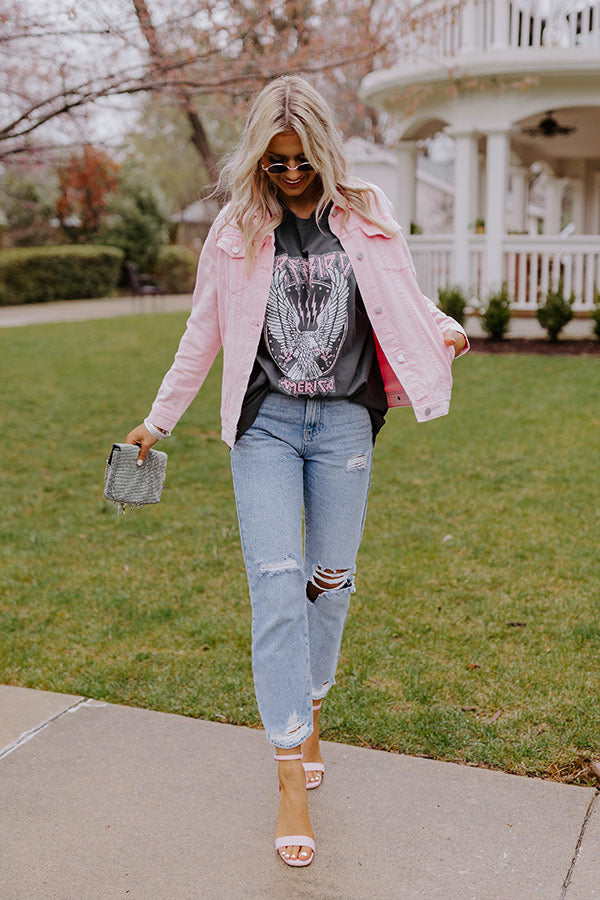 America Vintage Graphic Oversized Tee Image - 1