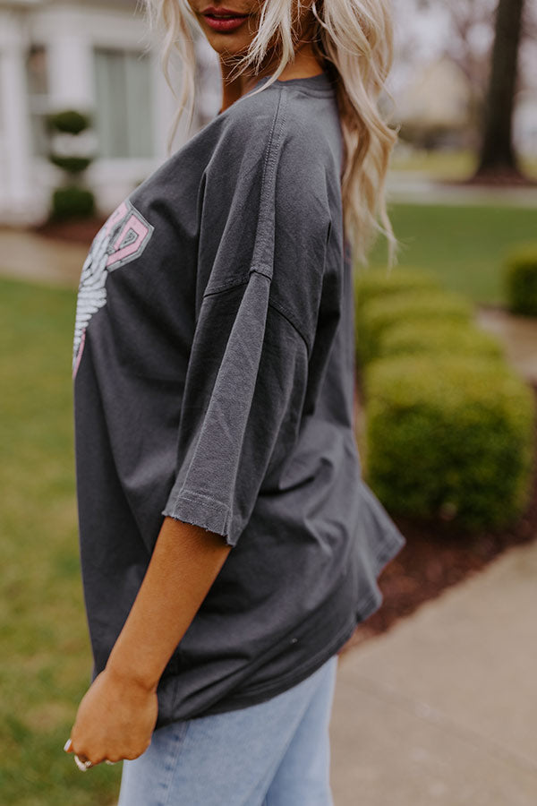 America Vintage Graphic Oversized Tee Image - 1