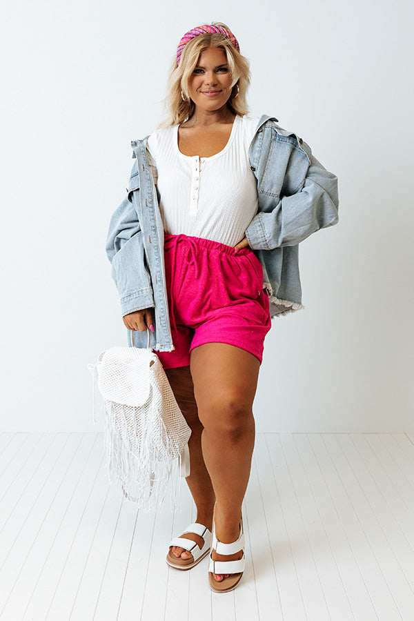 Plus Size Dusky Pink Denim Jacket