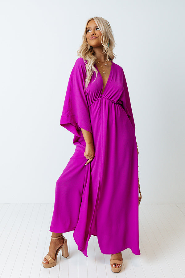 Wonderful Waves Maxi In Orchid