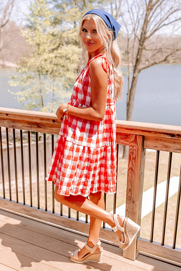 Countdown To The Weekend Gingham Dress Countdown To The Weekend Gingham Dress