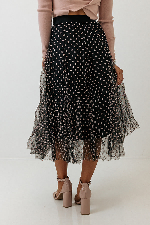 True Love And Tulle Polka Dot Skirt