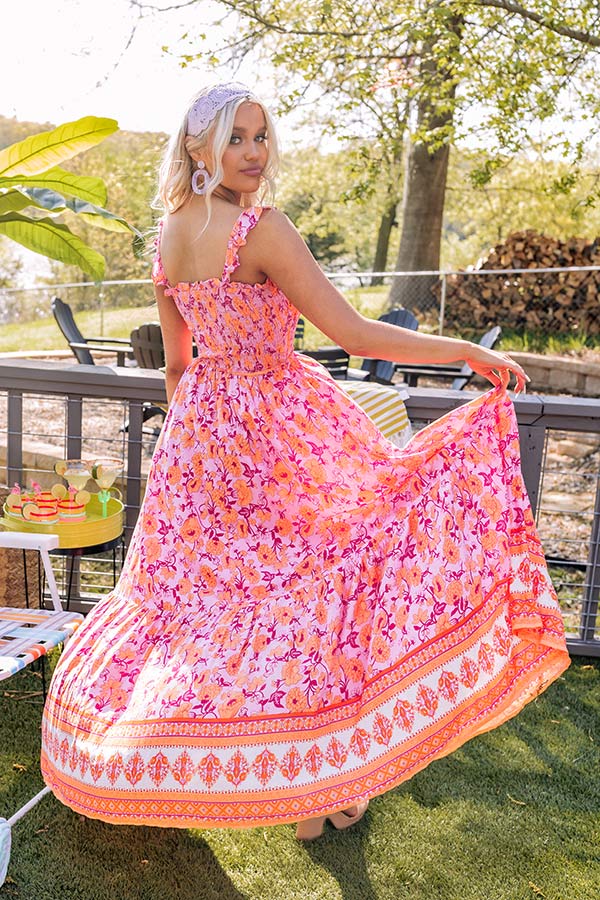 Stage Of Love Floral Maxi Image - 4