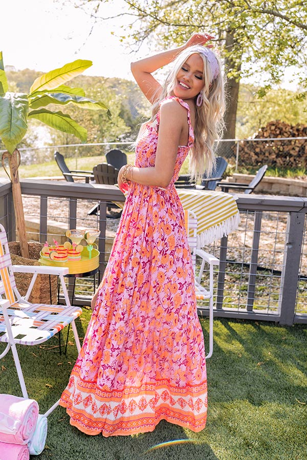 Stage Of Love Floral Maxi Image - 3