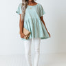 Farmers Market Meetup Shift Top In Limpet Shell Image - 1
