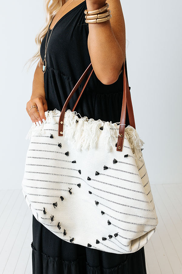 Made For Merriment Woven Tote