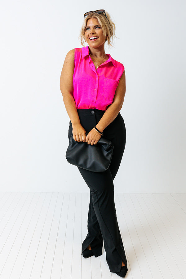 The Alcott High Waist Trousers Curves