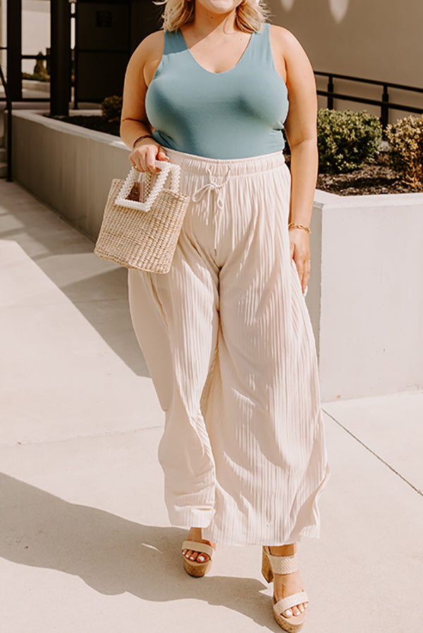 plus size cream dress pants Women's Beige Plus-Size Pants & Leggings