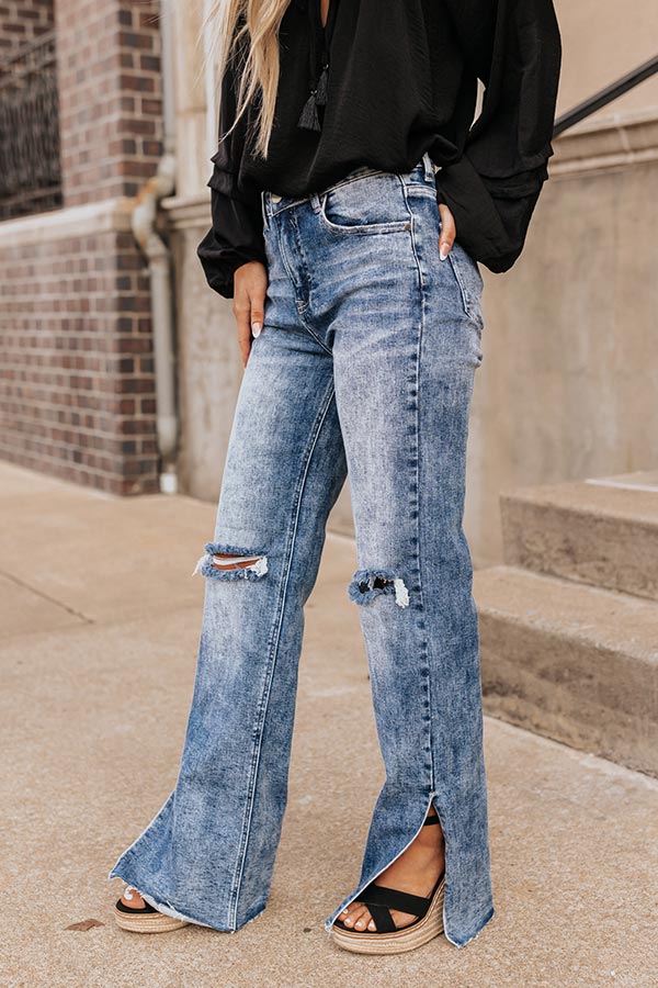 Risen The Utah High Waist Straight Leg Jean