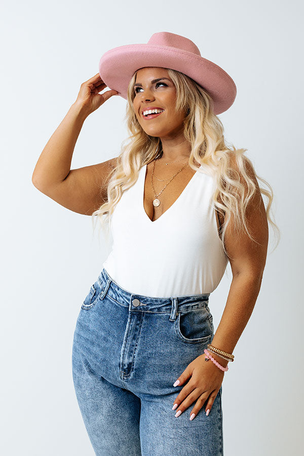 Sun And Shade Shift Top In Ivory Curves