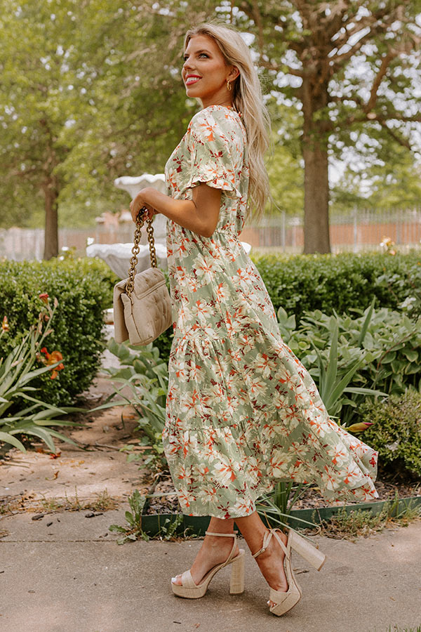 Telling The Truth Floral Midi Telling The Truth Floral Midi