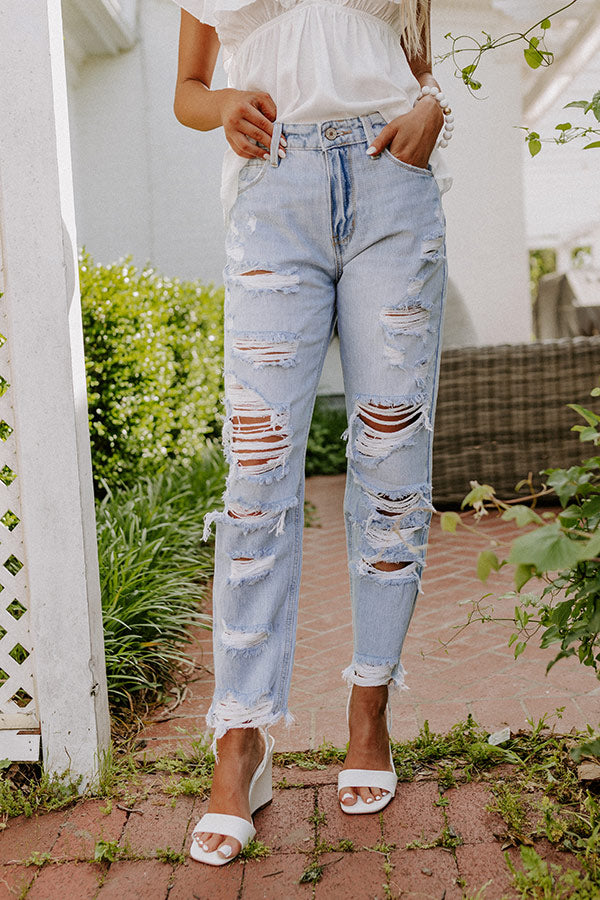 KanCan The Kendy High Waist Distressed Jean