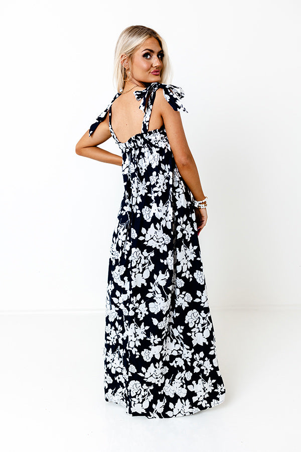 Getting Comfortable Floral Maxi