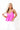 Thrill Me Satin Babydoll Tank In Pink