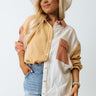 Canyon Bay Colorblock Shift Top In Primrose Yellow Curves Image - 1