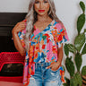 Simply Honored Babydoll Top In Orange Image - 1