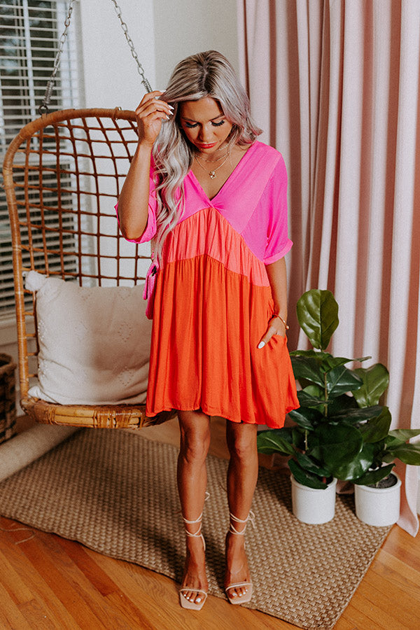 Fun In Fiji Color Block Romper Image - 3