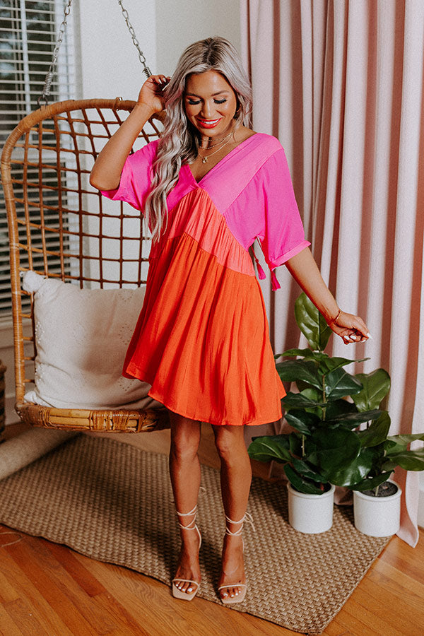 Fun In Fiji Color Block Romper Image - 5