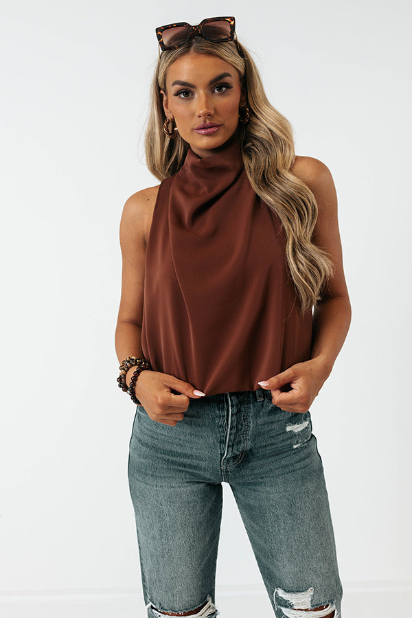 Stay Out All Night Shift Top