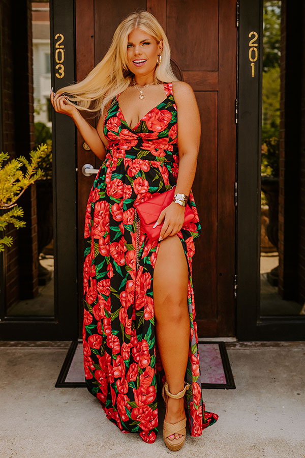 Wildly In Love Floral Maxi Curves Wildly In Love Floral Maxi Curves