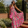 Made For Vacay Floral Maxi In White Image - 1
