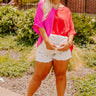 Tell Me Something Good Color Block Shift Top Curves Image - 1