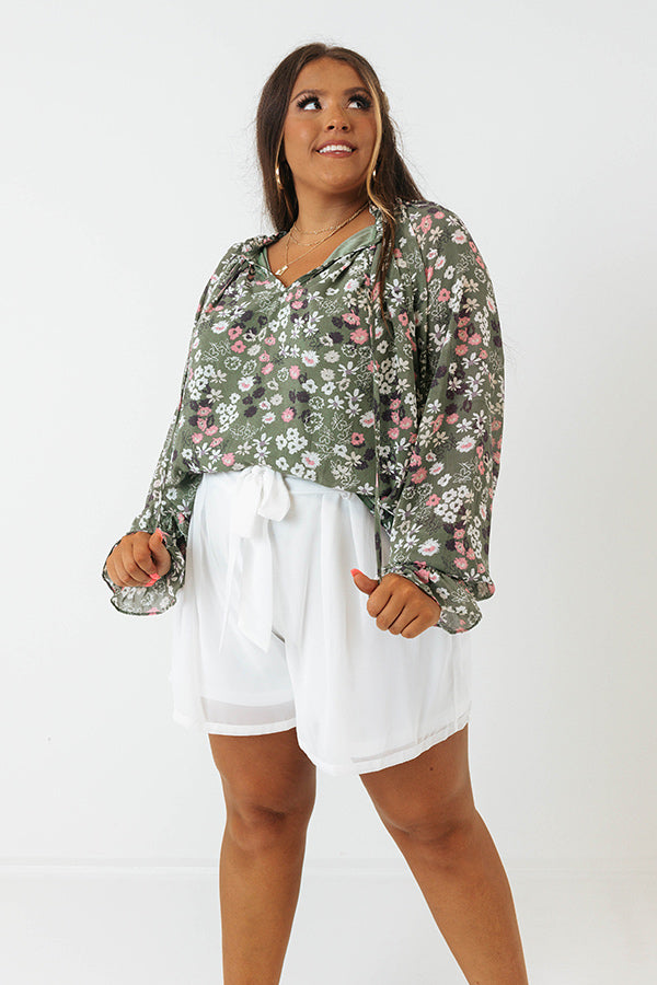 Magnolia Breeze Shift Top Curves