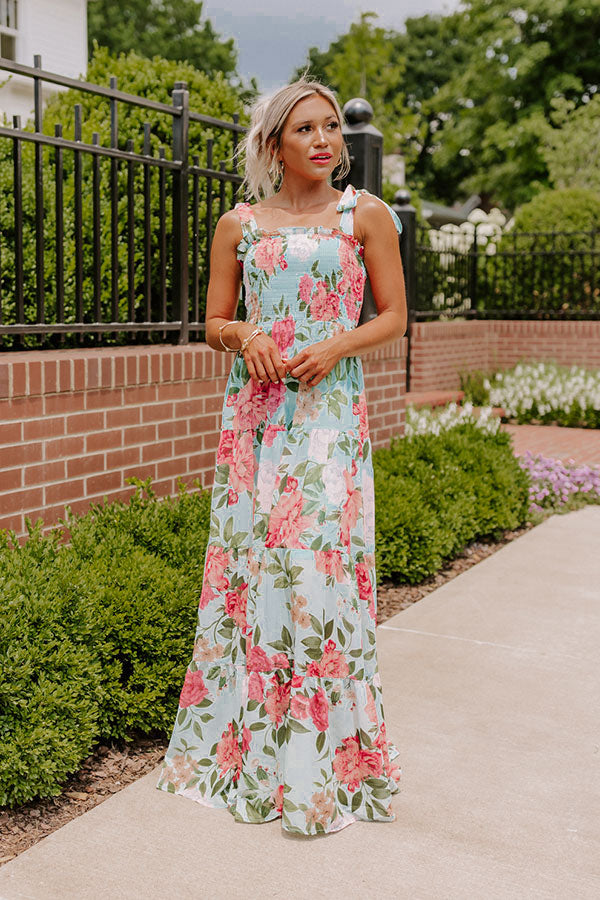 Fascinating Day Floral Maxi