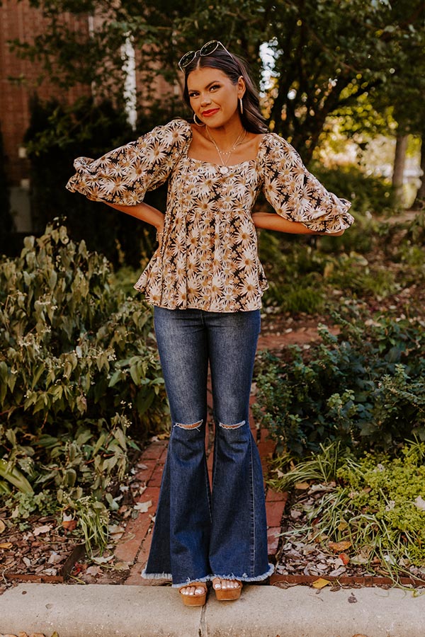 Living For Sunshine Babydoll Top