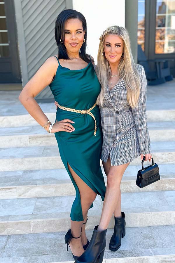Classy And Confident Satin Midi In Hunter Green Impressions Online Boutique Classy And Confident Satin Midi In Hunter Green Impressions Online Boutique