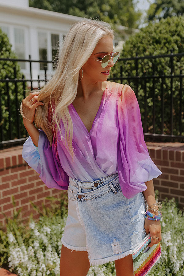 Simply Superb Watercolor Bodysuit Image - 1