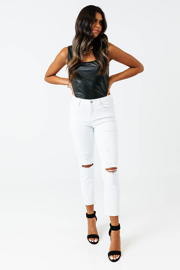 Flying Monkey The Gerry High Waist Distressed Ankle Skinny