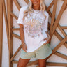 Happy Camper Graphic Oversized Tee Image - 1