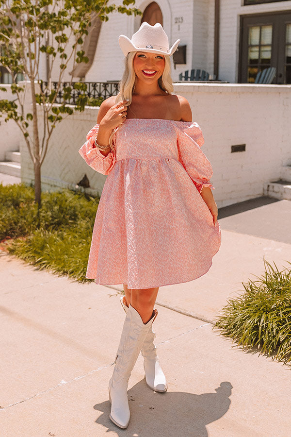 Cute On Repeat Babydoll Dress In Pink Cute On Repeat Babydoll Dress In Pink