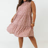 Lifelong Memories Floral Shift Dress In Vineyard Grape Curves Image - 1