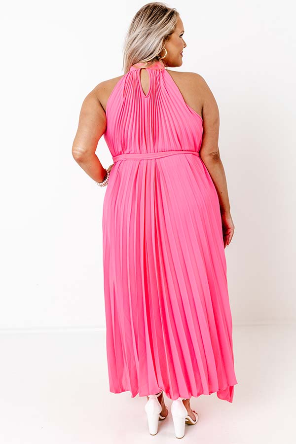 neon dress plus size V-neck Fitted La Femme Plus Size Prom Dress 29016