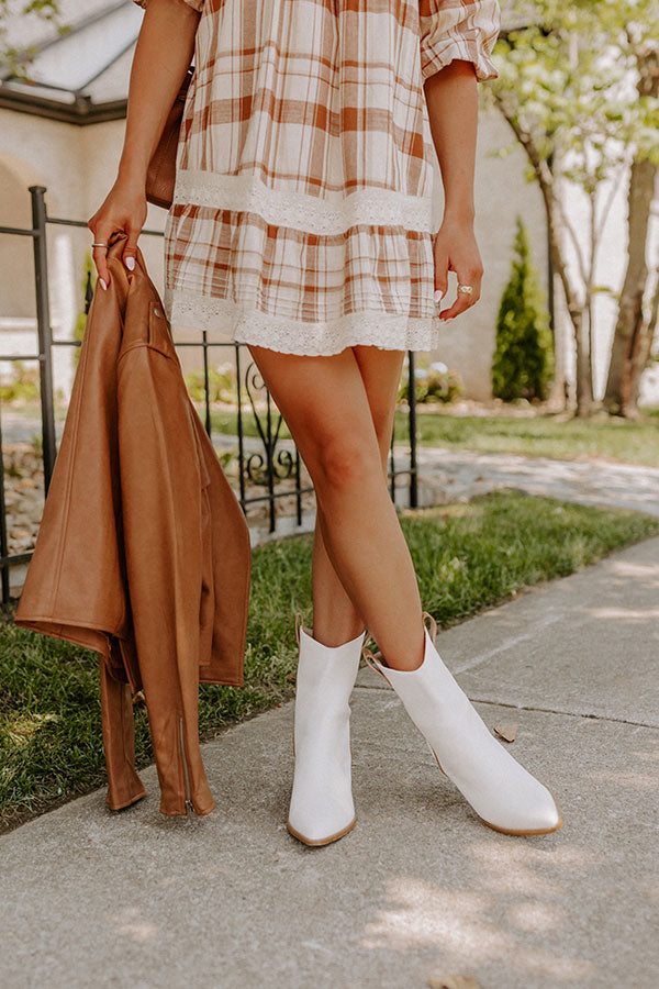 The Stanley Faux Leather Boot In Ivory Impressions Online Boutique The Stanley Faux Leather Boot In Ivory Impressions Online Boutique