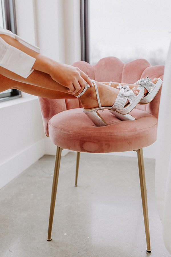 The Pippin Metallic Heel In Silver