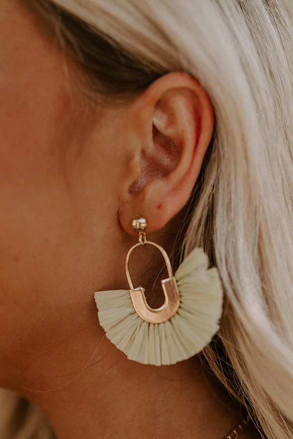 Made In The Shade Earrings In Mint